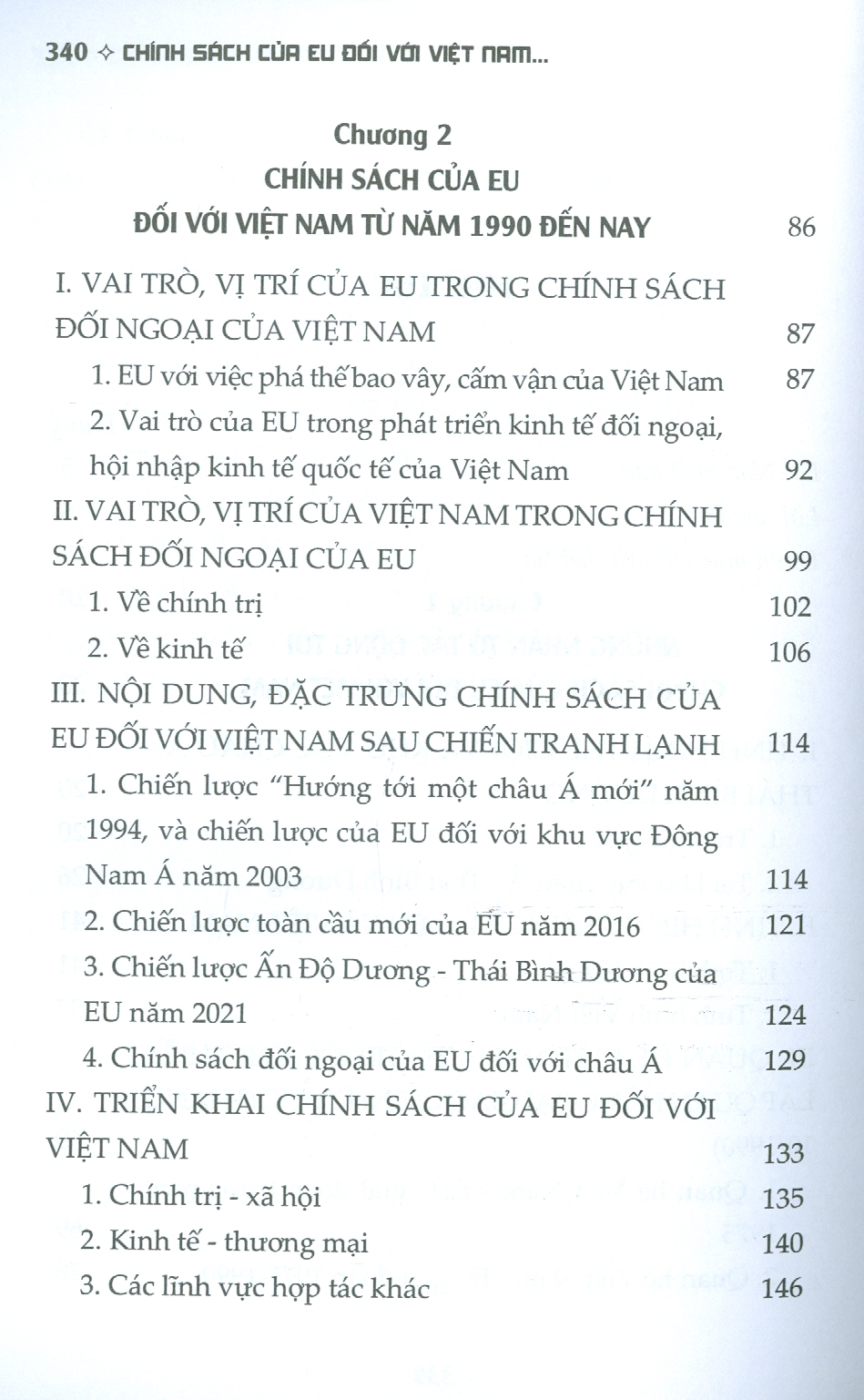 Chính sách của EU đối với Việt Nam: Thực tiễn và triển vọng