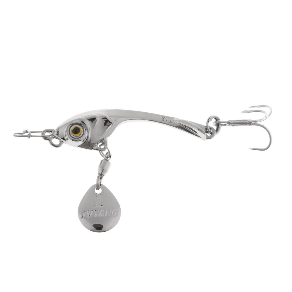 Durable Fake Fishing Lures Metal Spoon Baits Lures Set With Fishing Hook