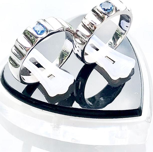 Nhẫn Đôi Bạc ND1096 Large