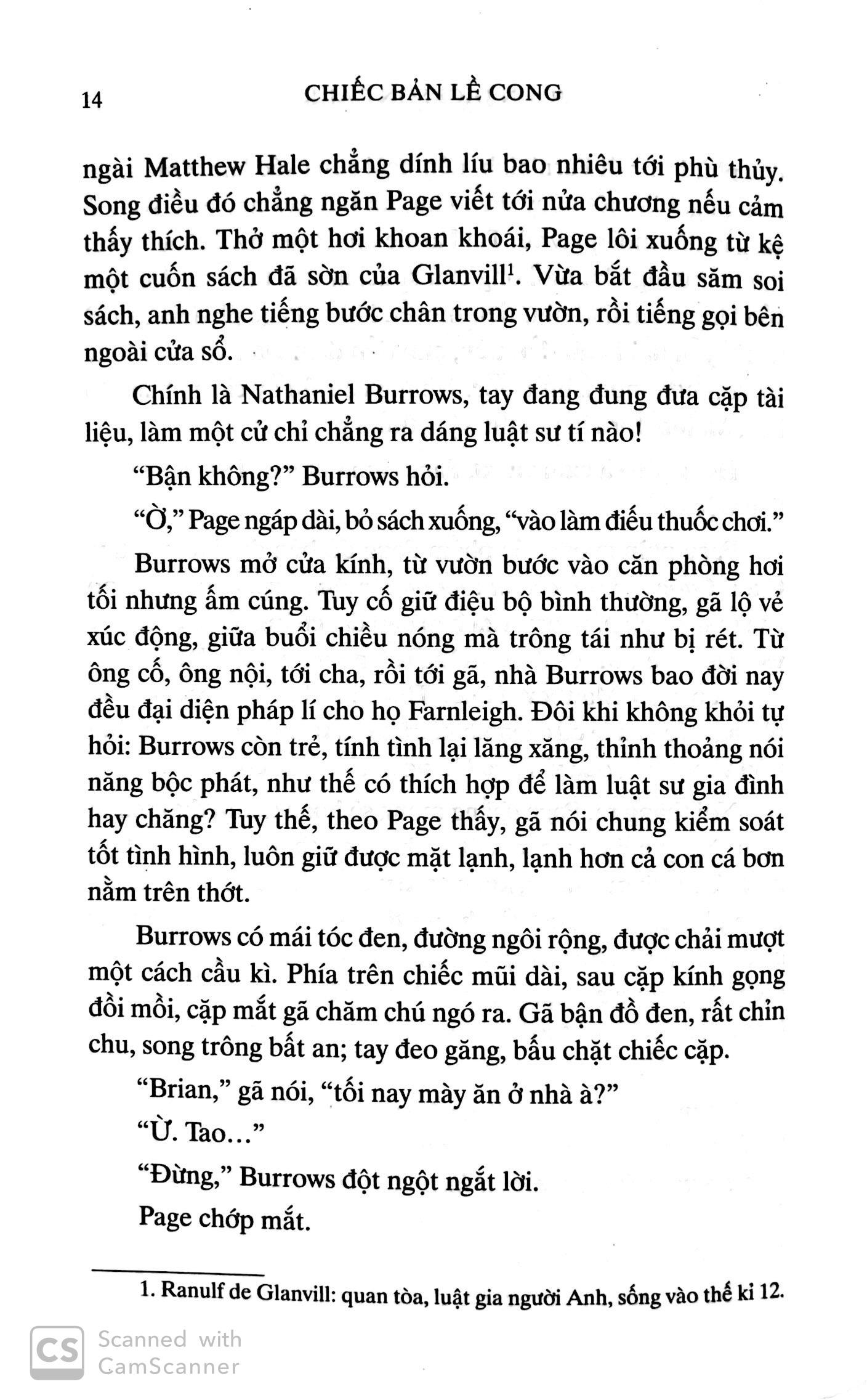 Sách Chiếc Bản Lề Cong