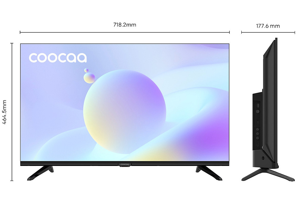 Hình ảnh Google Tivi Coocaa HD 32 Inch - 32Z72 Youtube Netfilx Smart TV 2022 new tv - Hàng Chính Hãng