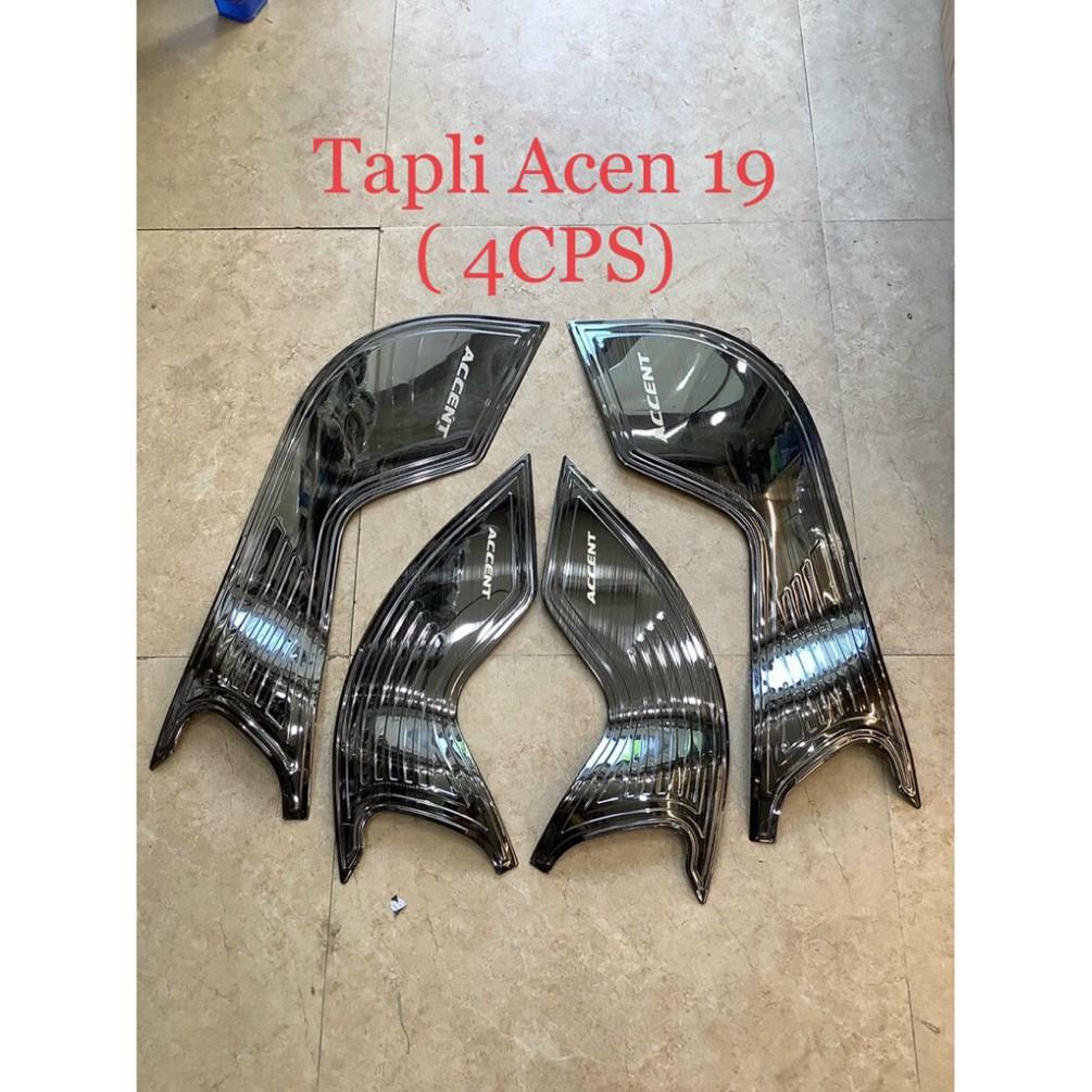 Ốp Tapli titan Cửa dành cho xe Hyundai Accent 2018 2019 2020 2021 tặng kèm thêm keo 3.M