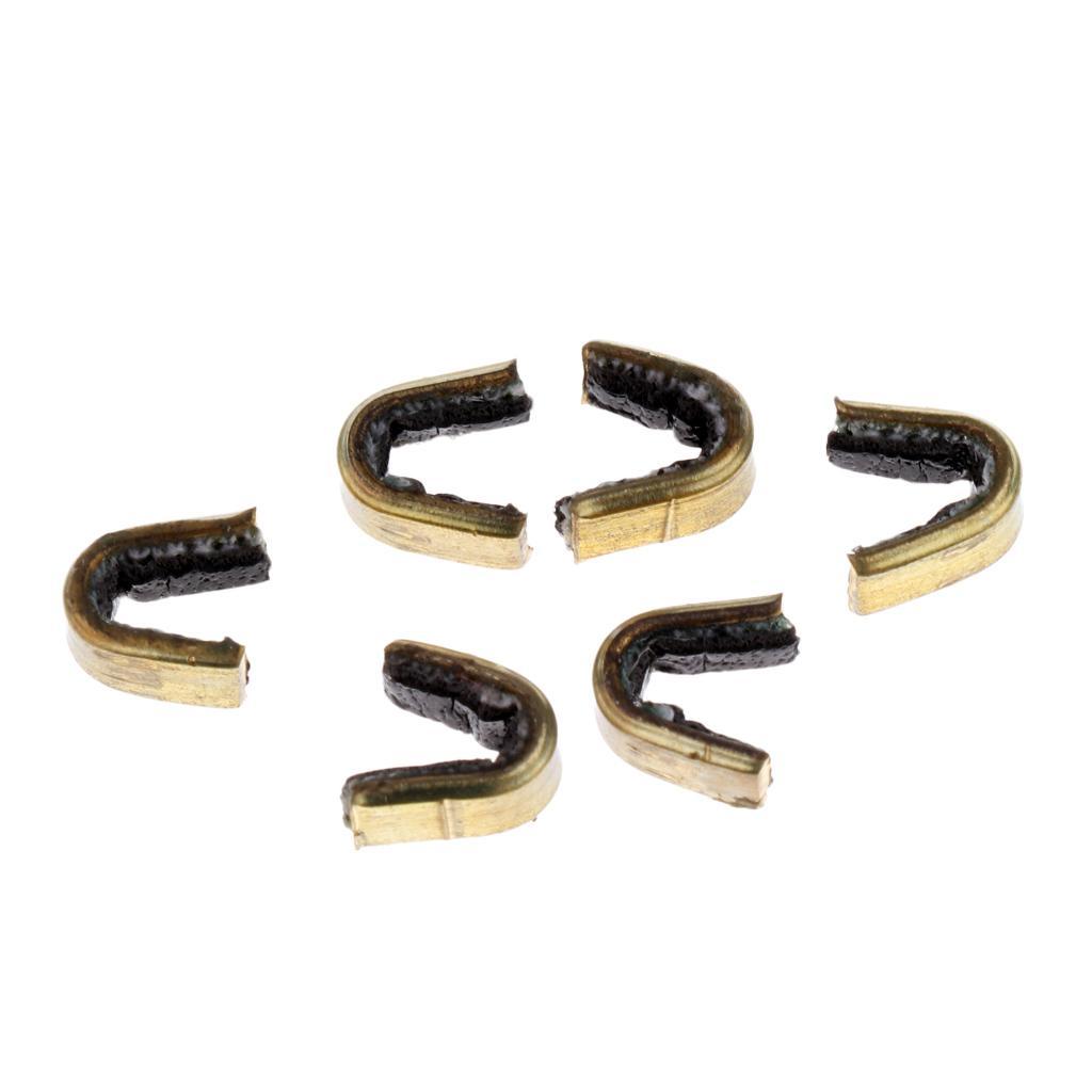 2-7pack 6 Pcs Bow String Nocks Set Buckle Clips for Nocking Point Archery