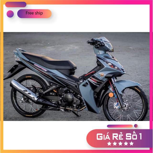 Tem rời dành cho xe exciter 2010 dán xe xám xi măng