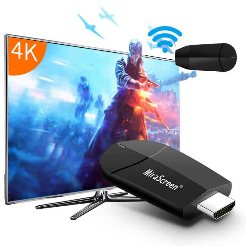 Thiết Bị HDMI Không Dây Kết Nối Điện Thoại Với TIVI FULL HD 4K K6 AZONE