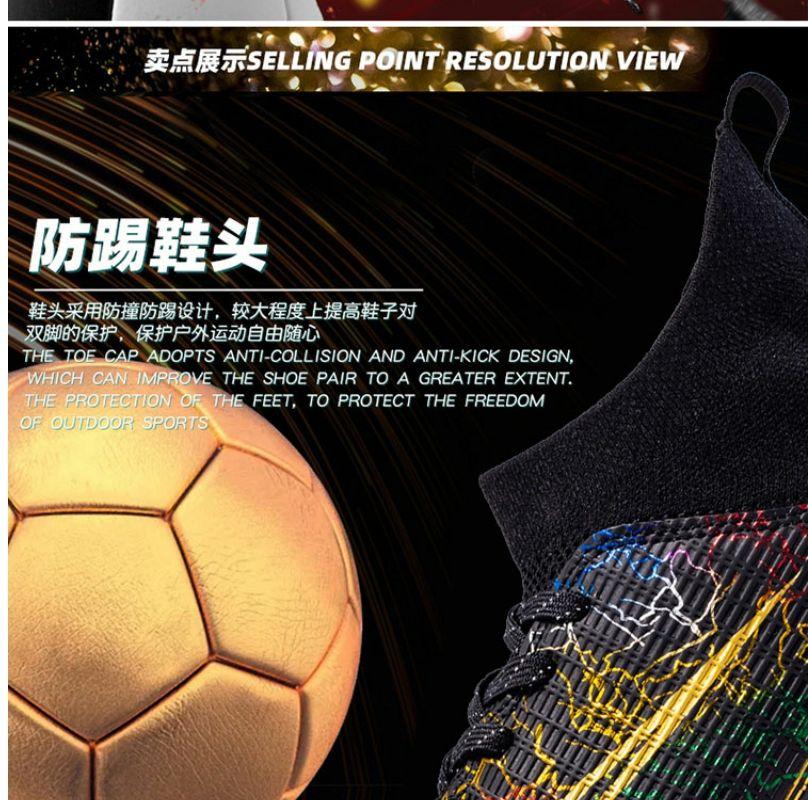 LCRTZKG 2023 Giày bóng đá Assassin mới cho nam giới World Cup AG Long Nail Race Đào tạo Giày cho nam giới và phụ nữ Sinh viên trẻ em Broken Nail