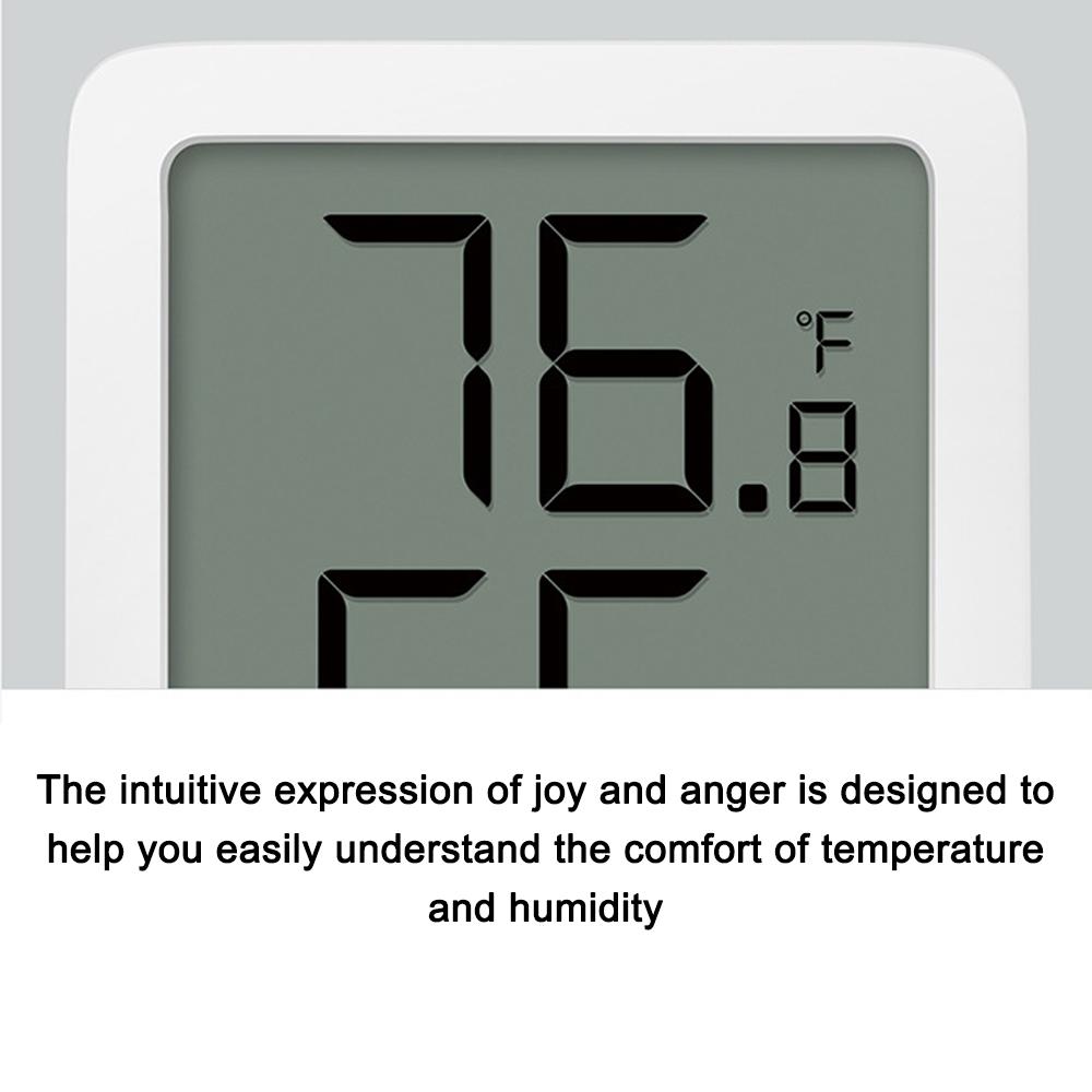 Temperature and Humidity Detector Household Office Baby's Room Hygrothermograph LCD Display Temperature and Humidity Meter Temperature Tester Hygrometer