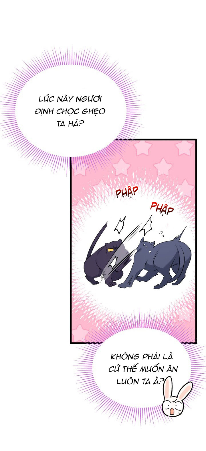 mối liên kết giữa báo đen và bé thỏ chapter 50 54