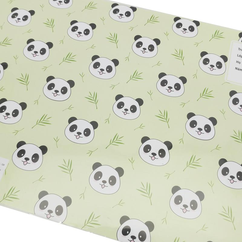 Bao Tập 2 Trong 1 Bìa Kiếng Panda - The Sun 04 (5 Tờ/Xấp)