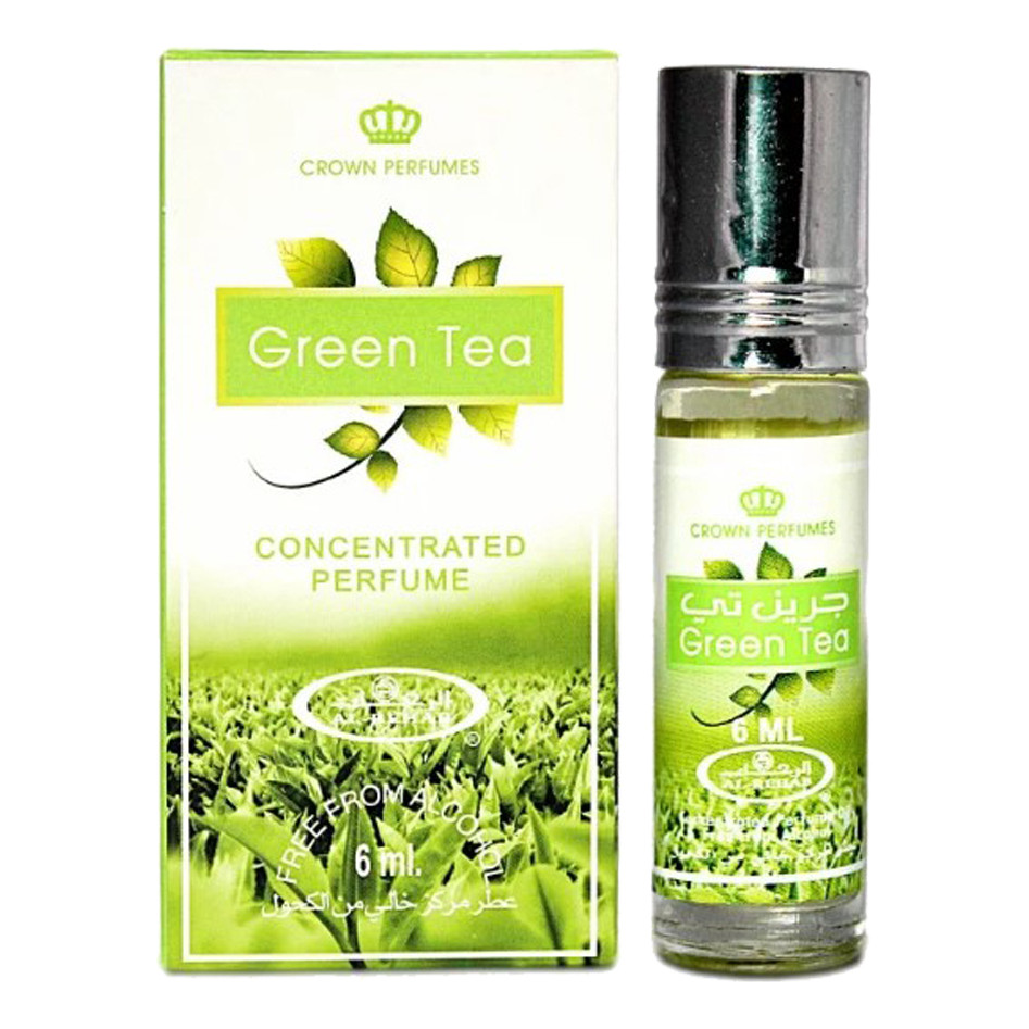 UNISEX_Tinh dầu nước hoa GREEN TEA Al-Rehab (hàng chính hãng )