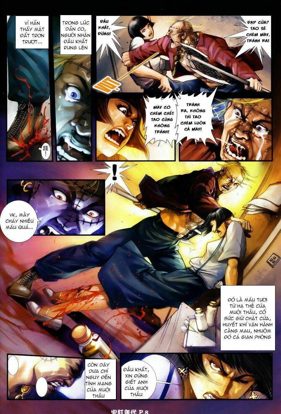 hỏa hồng niên đại hắc cốt đường chapter 51 7