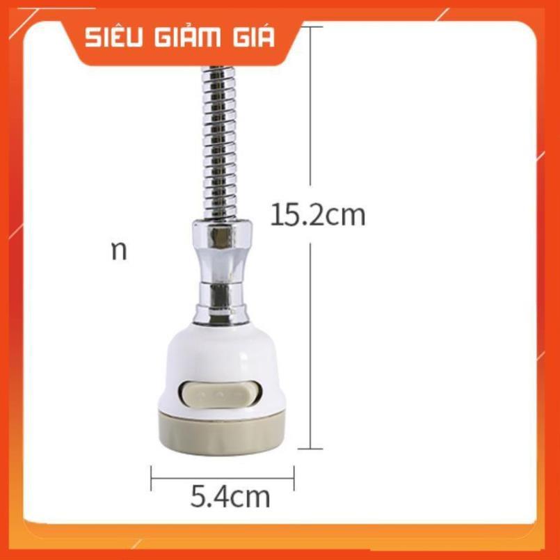 VÒI NƯỚC RỬA BÁT INOX TĂNG ÁP XOAY 360 ĐỘ - Tặng LAU BẾP ĐA NĂNG! 206797
