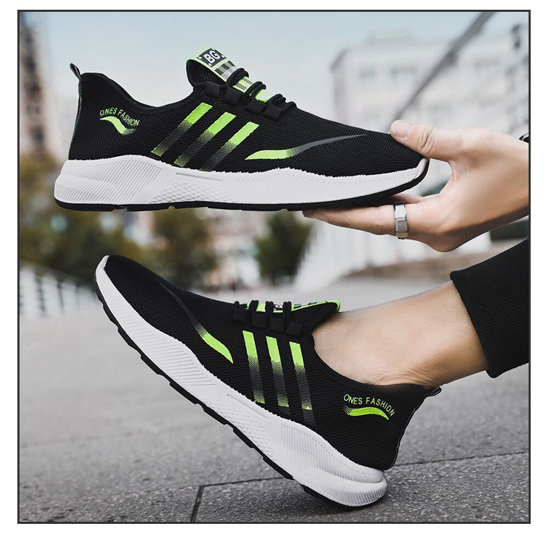 Giày Thể Thao Nam GEMI - Giày Sneaker Màu Xanh Đen, Giày Thể Thao Độ Đàn Hồi Tốt, Chống Trơn - G5015