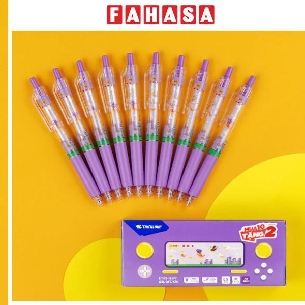 Bút Gel Quick Dry 0.5 - Thiên Long GEL-057/KM - Mực Tím