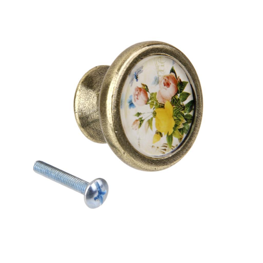 4-14pack Assorted Vintage Brass Wardrobe Cabinet Door Cupboard Drawer Handle