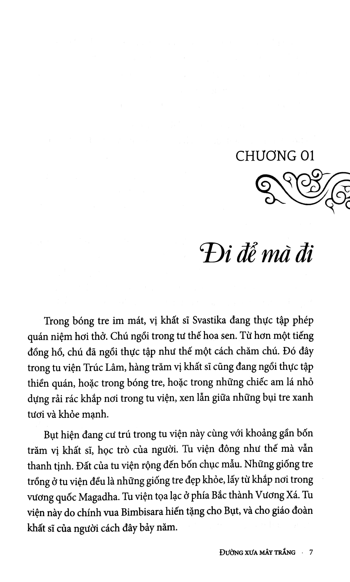 Đường Xưa Mây Trắng - Theo Gót Chân Bụt - Bìa Cứng