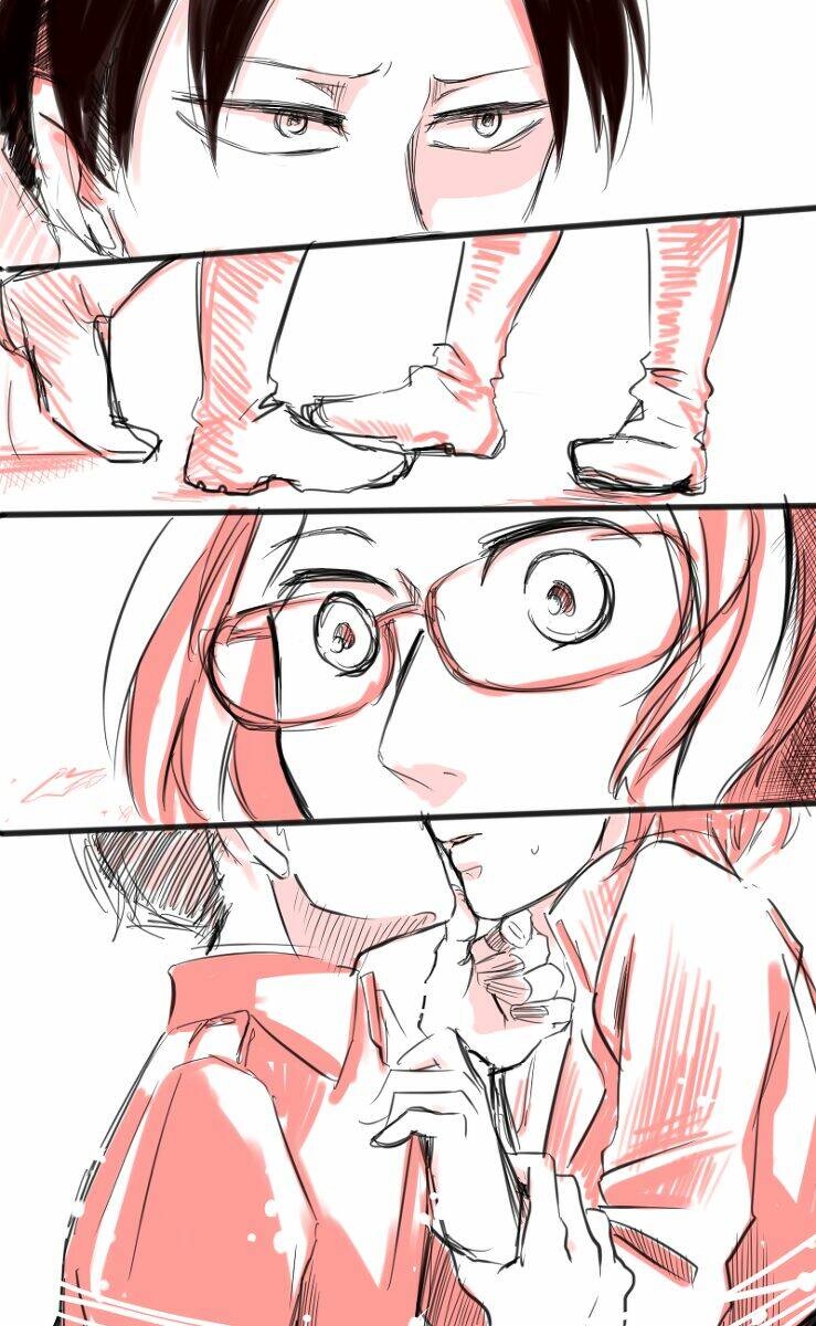 tấn công người khổng lồ - doujinshi levihan chapter 7 6