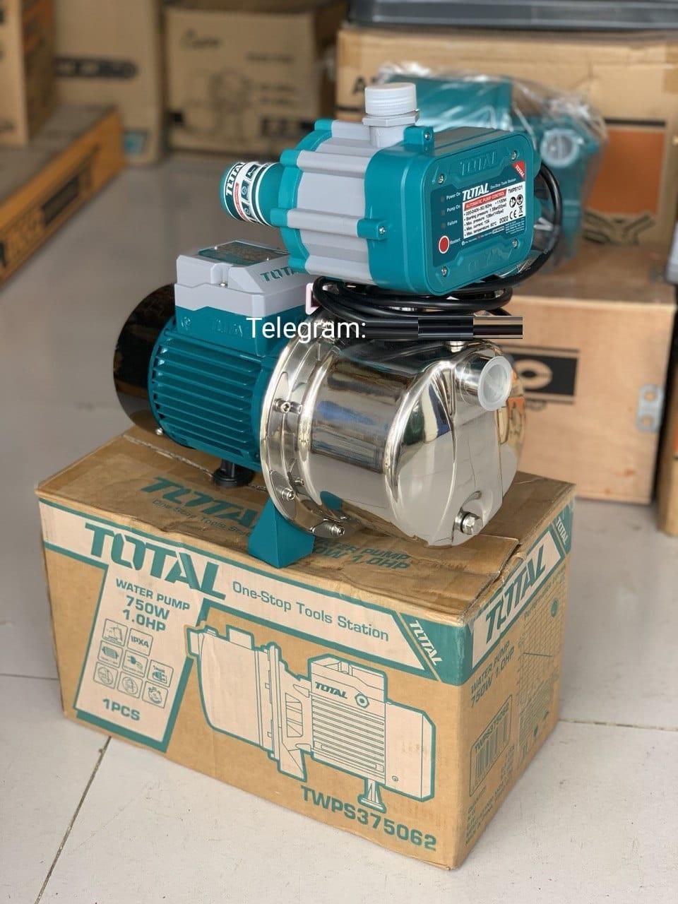 MÁY BƠM NƯỚC 750W TOTAL TWPS375062 - HÀNG CHÍNH HÃNG