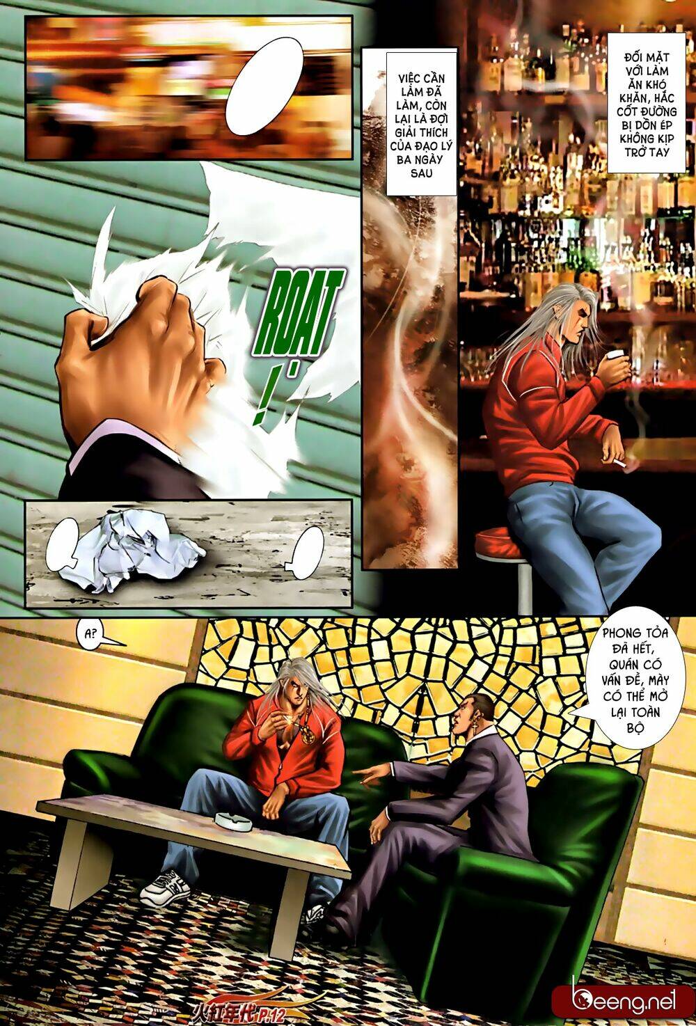 hỏa hồng niên đại hắc cốt đường chapter 584 11