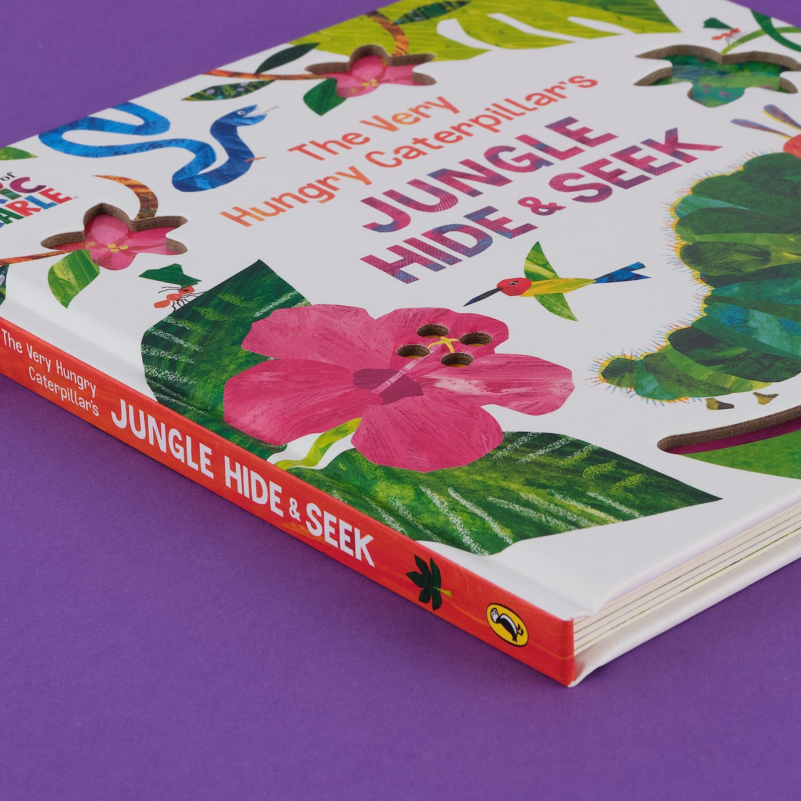 The Very Hungry Caterpillar's Jungle Hide And Seek: A Finger Trail Lift-the-Flap Book