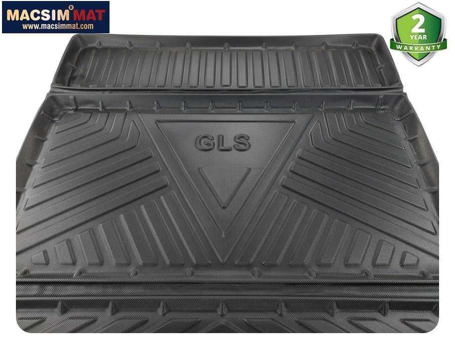Thảm lót cốp Mercedes GLS 2015 - nay nhãn hiệu Macsim chất liệu TPV cao cấp màu đen