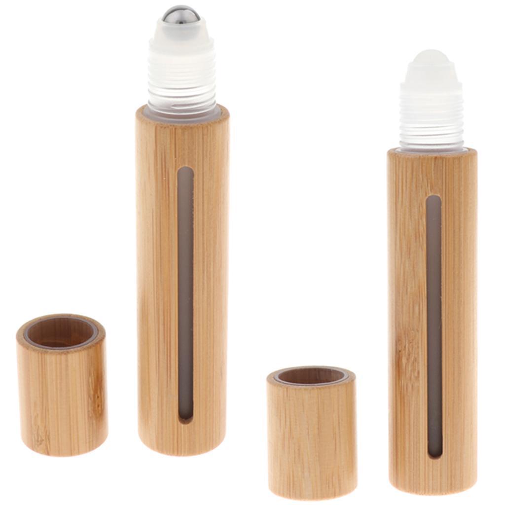 Portable Essential Oil Roller Bottle Case Holder, Refillable Perfume Lotion Roller Bottle, 15ml