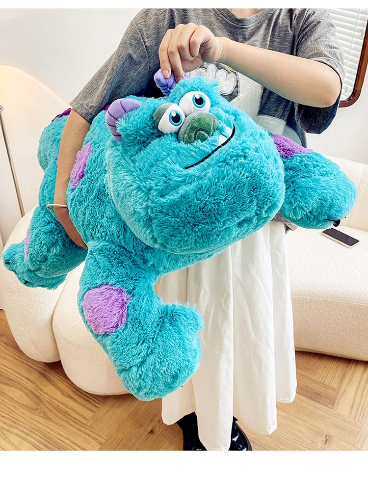 Gấu bông mềm Sulley/Sullivan Disney - Size từ 65cm đến 135cm - Quà tặng thú nhồi bông Sulley siêu dễ thương - Gối ôm gấu bông mềm mịn cho bé