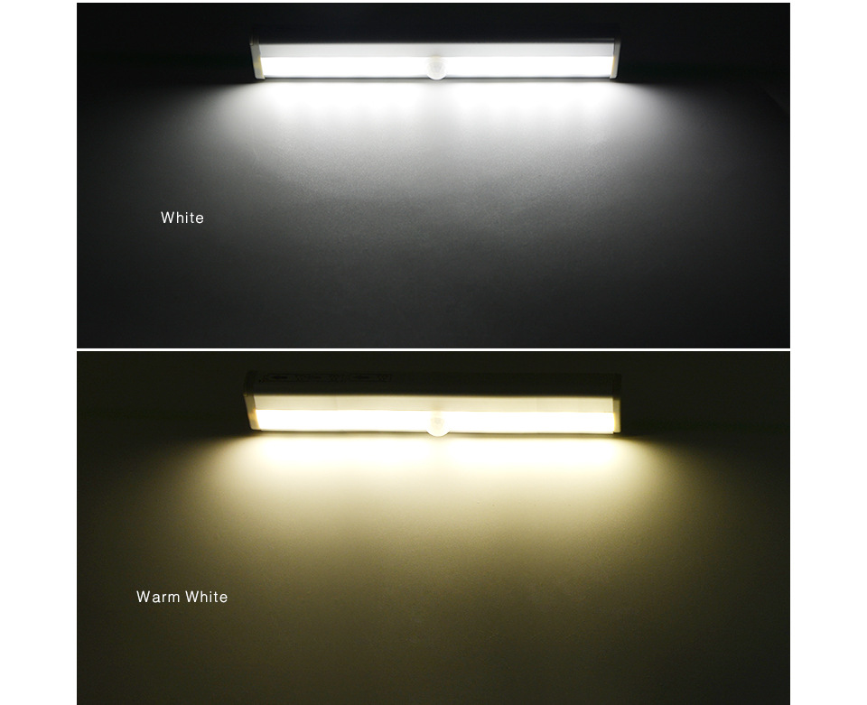 Đèn cảm biến chuyển động hồng ngoại 10 led - Tự động sáng khi có chuyển động