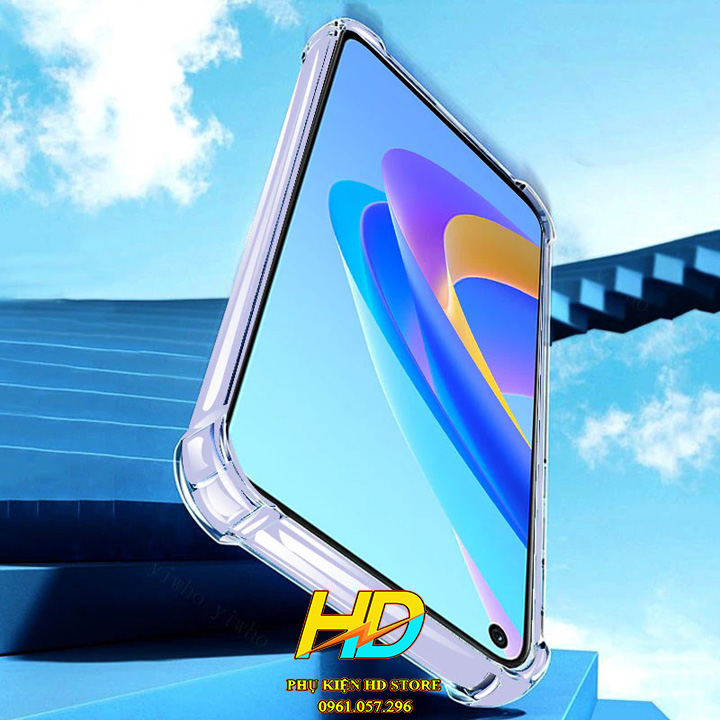 Ốp Lưng Dành Cho OPPO A76/A36 Dẻo Silicon trong suốt, Chống sốc, bảo vệ Camera