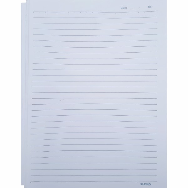 Giấy thếp KLONG A4 72tr không lề; MS: 317