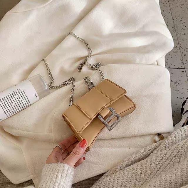 Túi mini đeo chéo nữ đẹp khoá B DC63