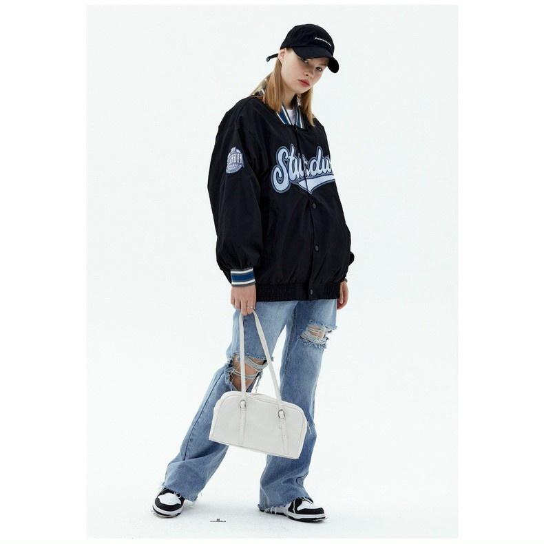 Áo Bomber Jacket Dù 2 Lớp STURDUR Unisex Nam Nữ