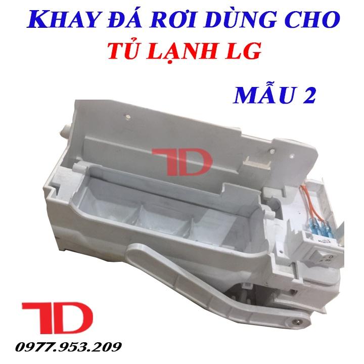 Khay làm đá tủ lạnh LG, Khay đá rơi tủ lạnh LG hàng tốt Điện Lạnh Thuận Dung