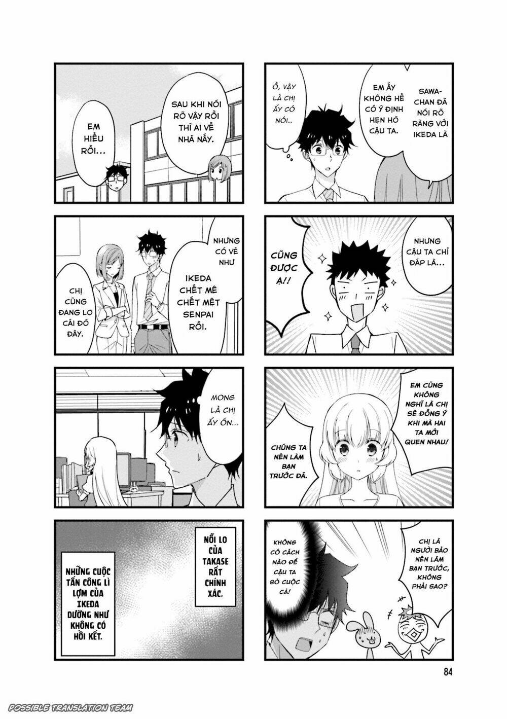 senpai nhỏ nhắn của tôi rất dễ thương chapter 26 8