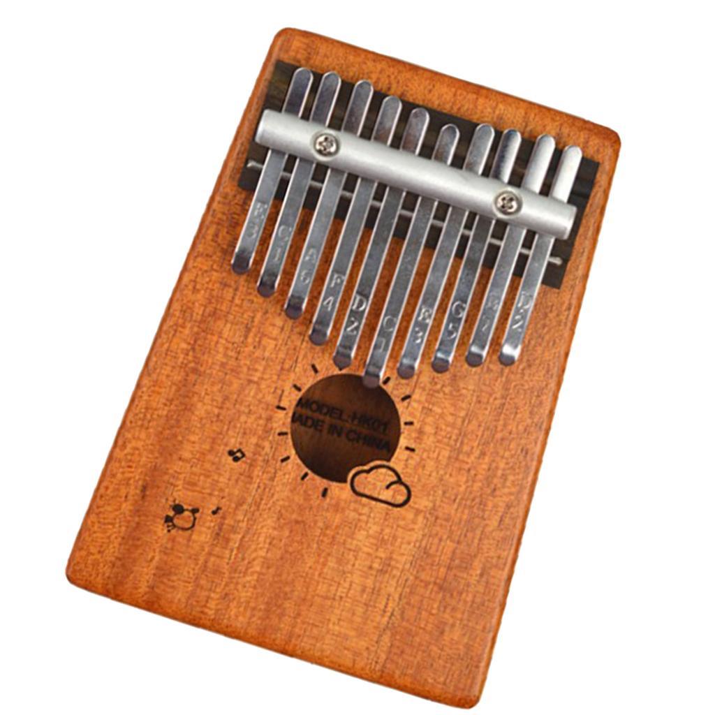 10 Key  Finger Thumb Piano Mbira Musical Percussion
