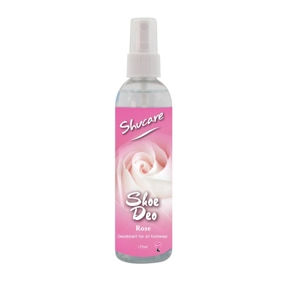 Chai Xịt Khử Mùi Giày Dép Shucare Shoe Deo-Rose 125ml