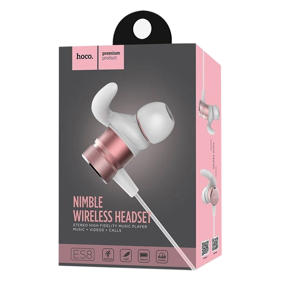 Tai Nghe Bluetooth Thể Thao Hoco ES8 Nimble V4.2 - Hàng Chính Hãng