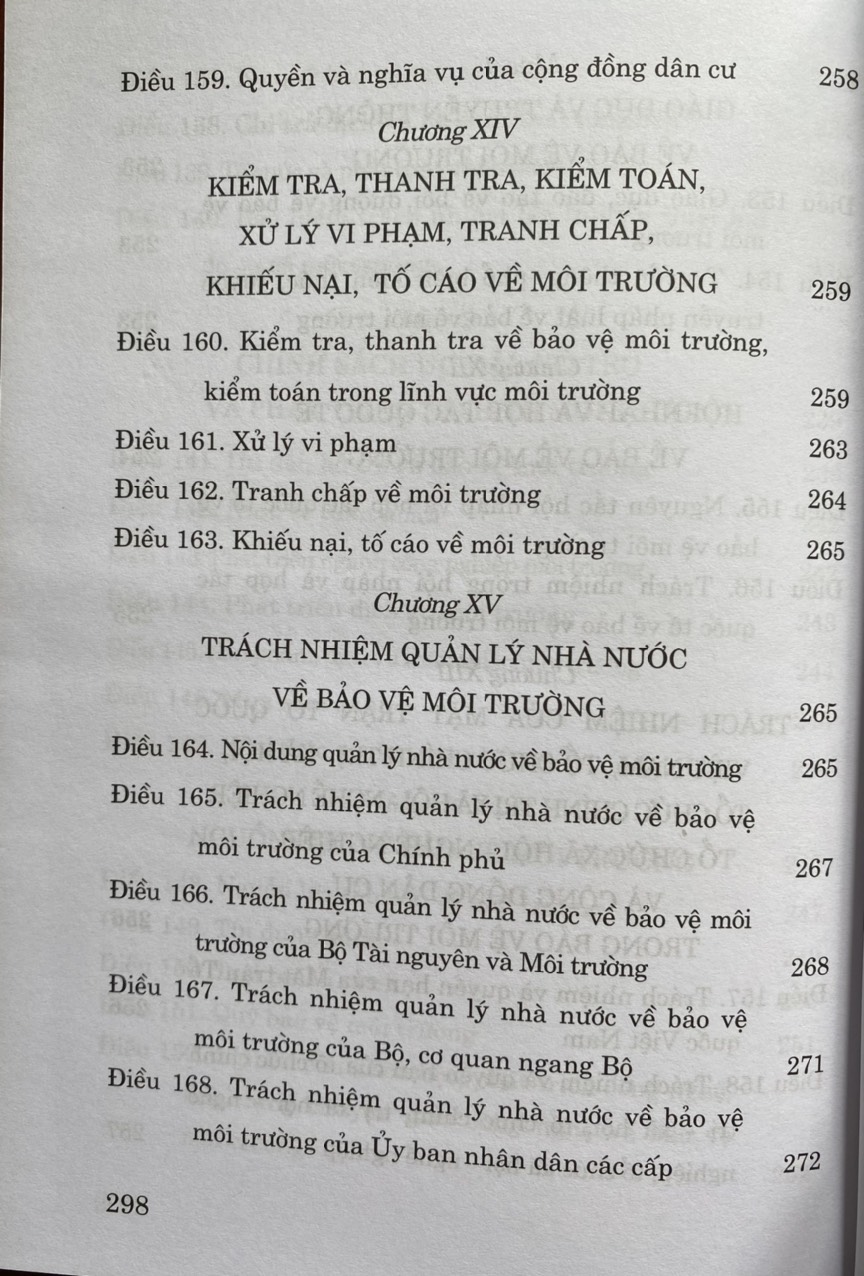 Luật Bảo Vệ Môi Trường