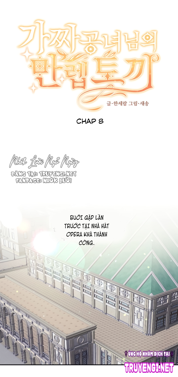 công chúa giả mạo và chú thỏ con chapter 8 1