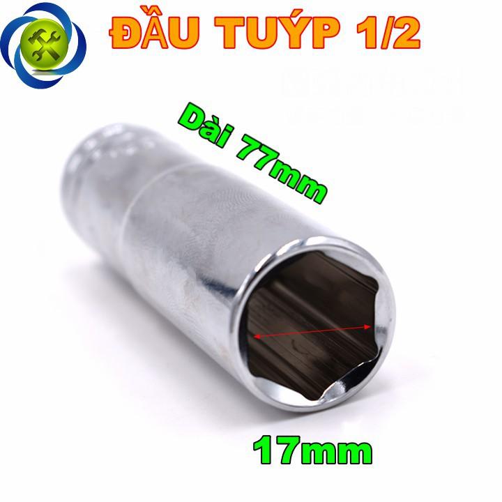 Tuýp trắng dài 17mm C-mart F0291-6-17 1 phần 2