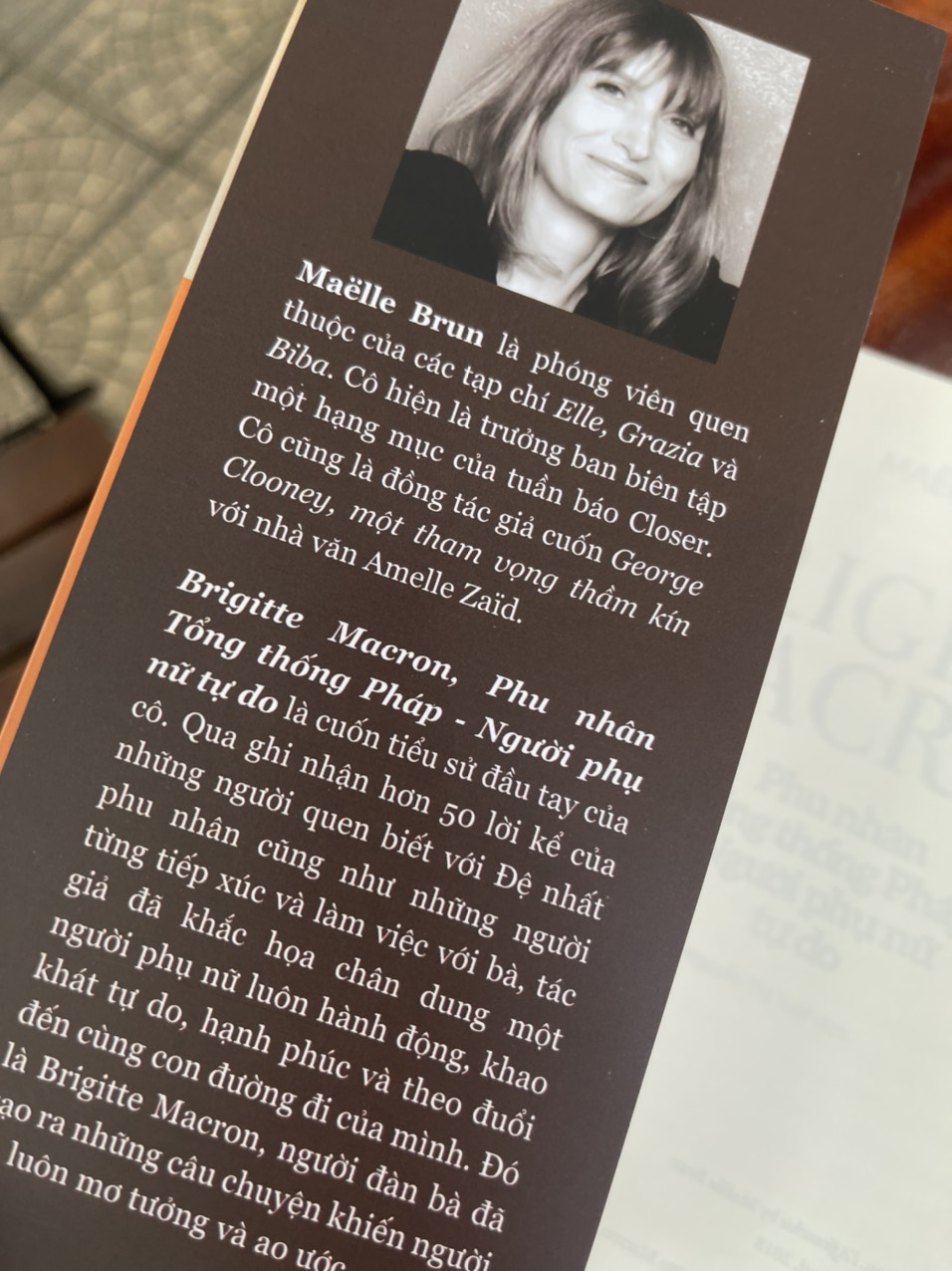 BRIGITTE MACRON - Phu nhân tổng thống Pháp - Người phụ nữ tự do - Maelle Brun - Nguyễn Thị Tươi dịch – Nxb Phụ Nữ Việt Nam