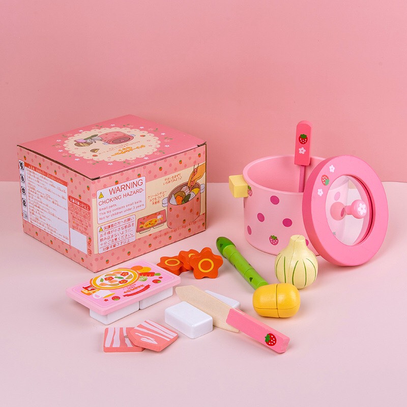 Bộ set lẩu bằng gỗ cao cấp Morther garden