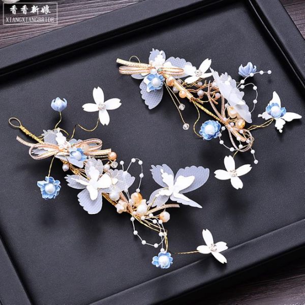 Set Hoa Cài Tóc Voan 120 Số 2, Thiết Kế Trẻ Trung, Màu Sắc Tươi Sáng, Tạo Điểm Nhấn Phong Cách Khi Làm Tóc, Dễ Kết Hợp Trang Phục Trong Sự Kiện Hoặc Đi Chụp Ảnh