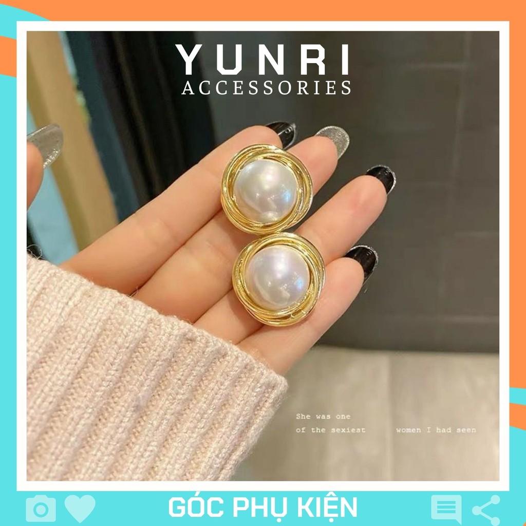 Bông tai nữ phụ kiện trang sức dễ thương cá tính Hàn Quốc