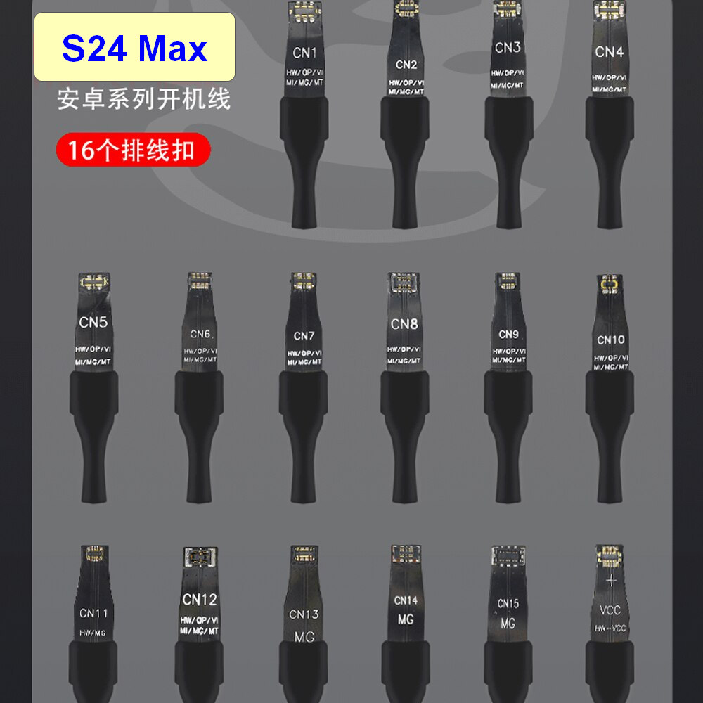 Dây cấp nguồn cho iPhone &amp; Android MECHANIC S24 Max (iPhone từ 5S đến 15PM, 16 đầu Android)
