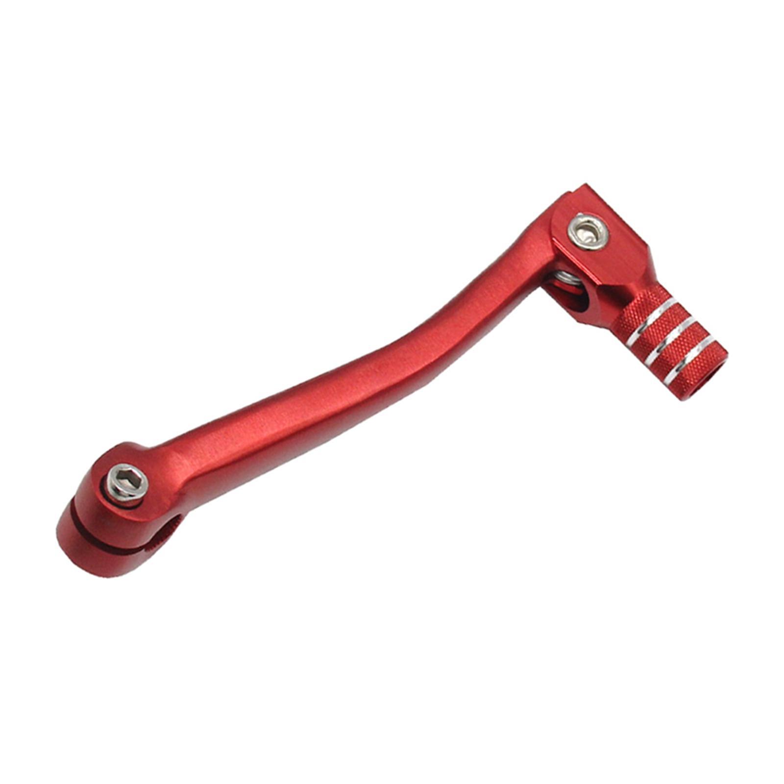 Motorcycle Folding Gear Lever, CNC Aluminum Replacement Fits for ATV Pit Bikes