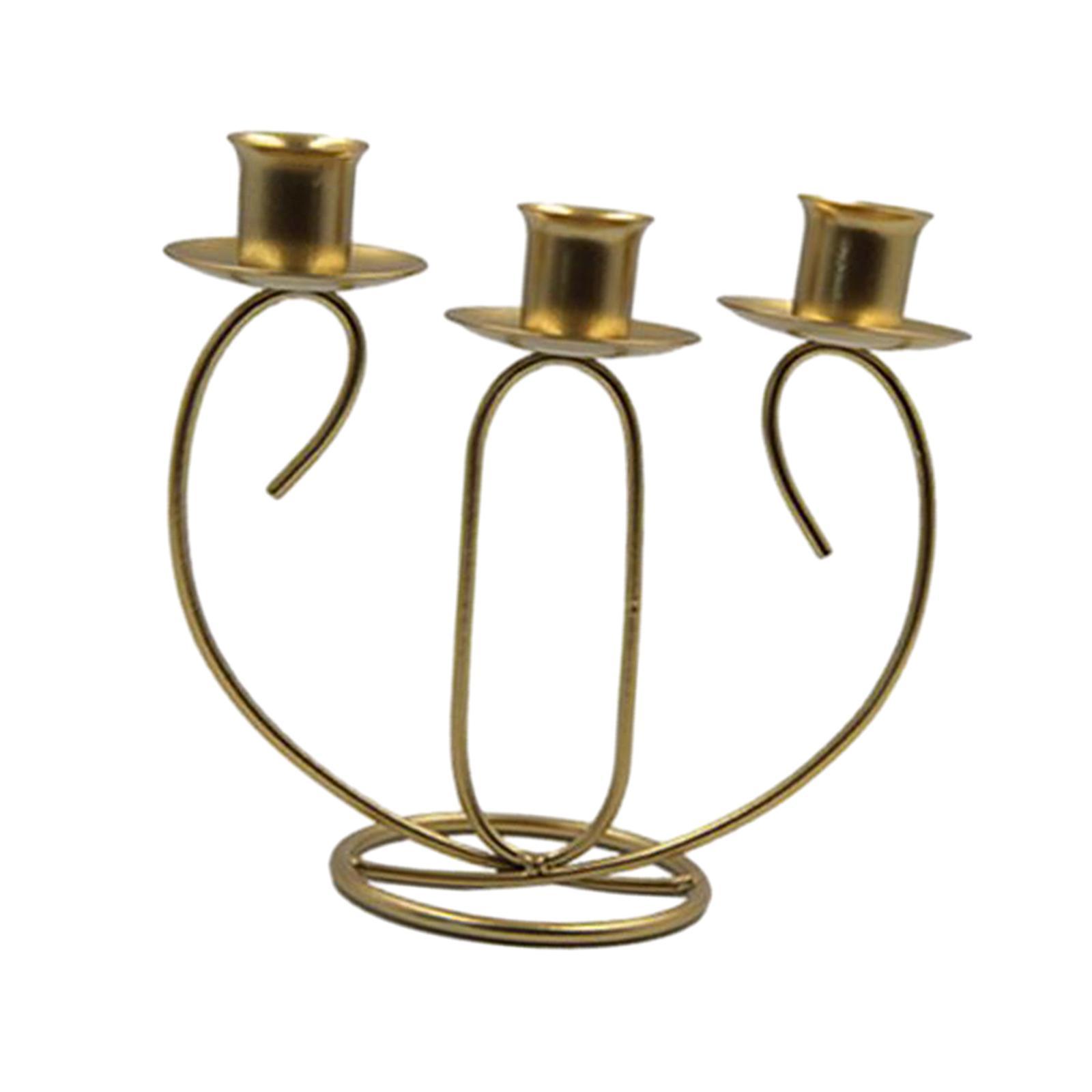 Tealight Candles Holder Candelabras Farmhouse Home Candles Stand Metal Candlestick for Prayer Candles Dining Room Housewarming Taper Candles