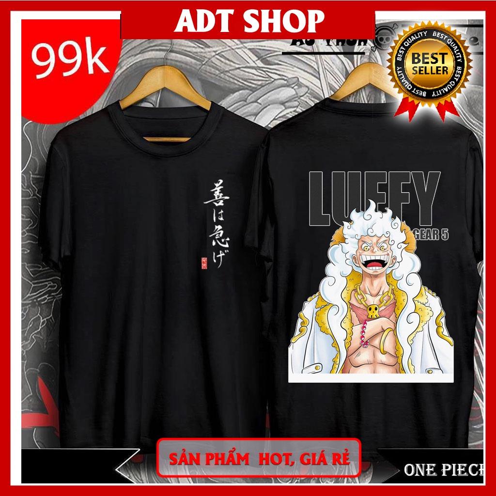 Áo thun One piece Luffy Gear 5 One Piece - Áo phông Đảo Hải Tặc in hình cực chất nhiều mẫu | ADTStore