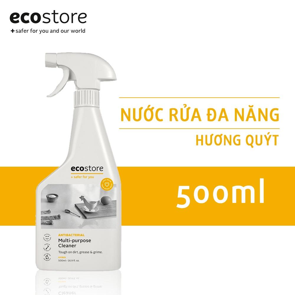 Ecostore nước tẩy rửa đa năng hương quýt gốc thực vật 500ml (Citrus Multi-Purpose Cleaner)
