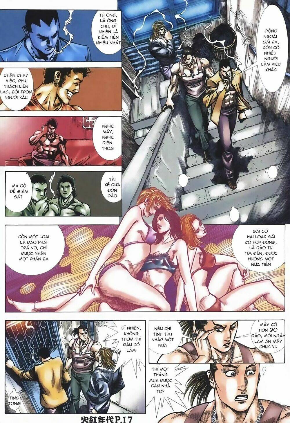 hỏa hồng niên đại hắc cốt đường chapter 109 14